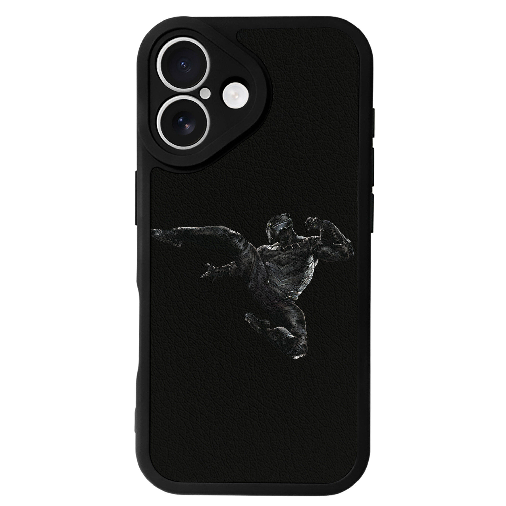 （画像用） アベンジャーズ The Avengers 【iPhone 16シリーズ対応】シリコンスマホケース（レザー調） 材質：シリコン